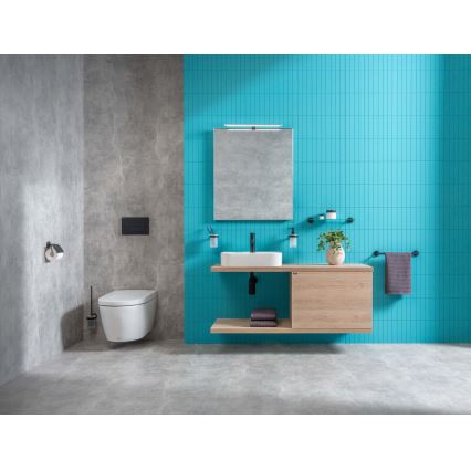 JIKA H8183620001111 - Aanrecht wastafel ASTRA 50x40 cm keramiek/wit