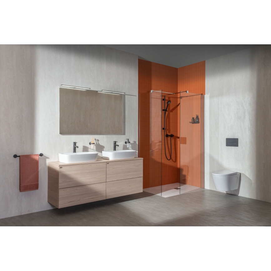 JIKA H8183820001041 - Aanrecht wastafel LYRA 55x40 cm keramiek/wit