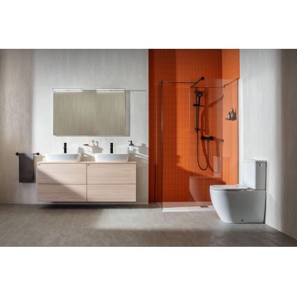 JIKA H8183827571041 - Vasque à poser LYRA 55x40 cm céramique/blanc mat