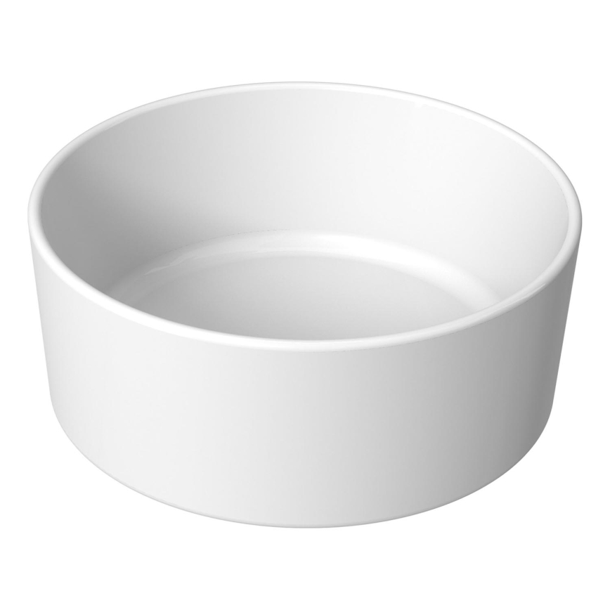 JIKA H8184200001121 - Vasque à poser CUBITO d. 40 cm céramique/blanc