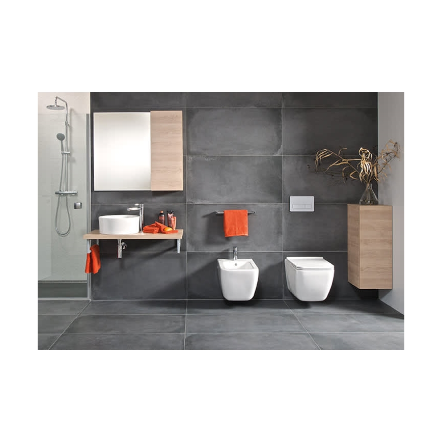 JIKA H8184200001121 - Vasque à poser CUBITO d. 40 cm céramique/blanc