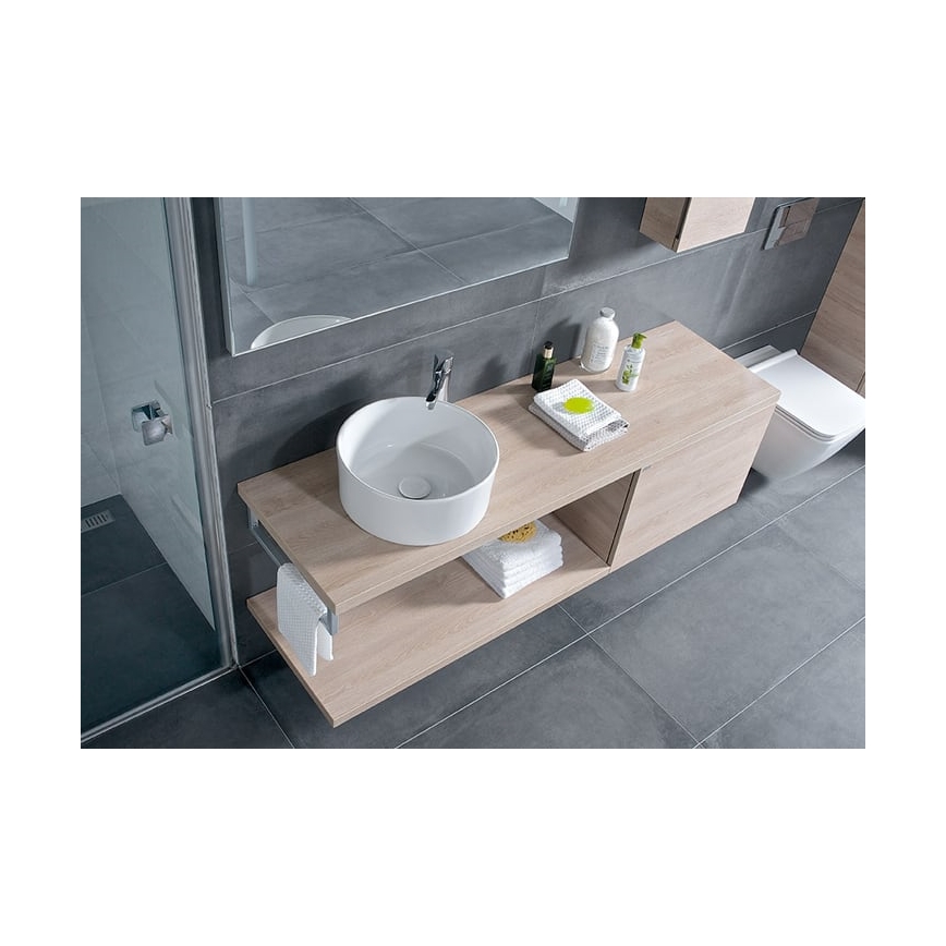 JIKA H8184200001121 - Vasque à poser CUBITO d. 40 cm céramique/blanc
