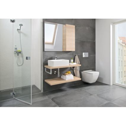 JIKA H8184230001121 - Aanrecht wastafel CUBITO 50x35 cm keramiek/wit