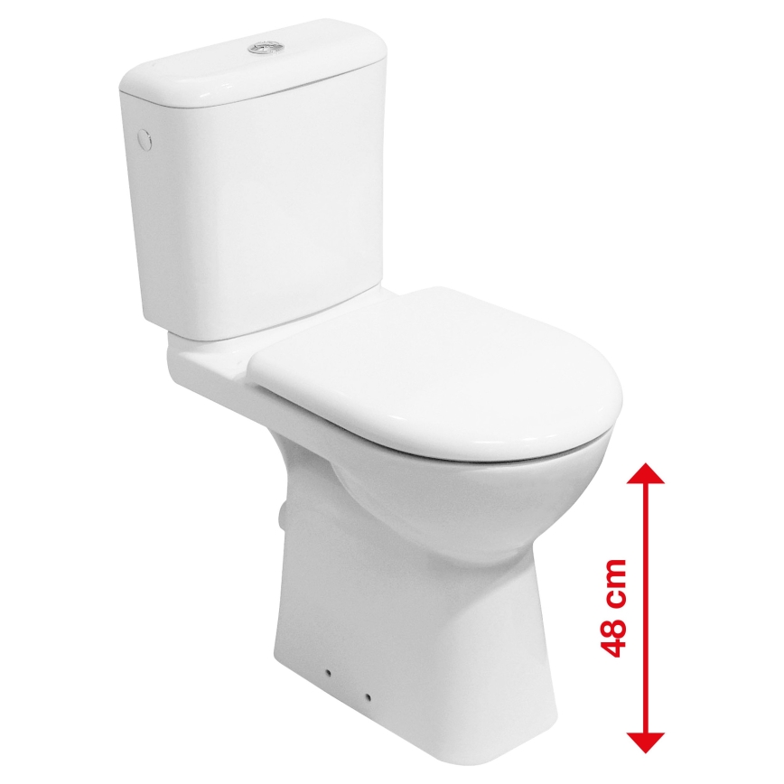 JIKA H8236160000001 - WC-pot DEEP keramiek/wit