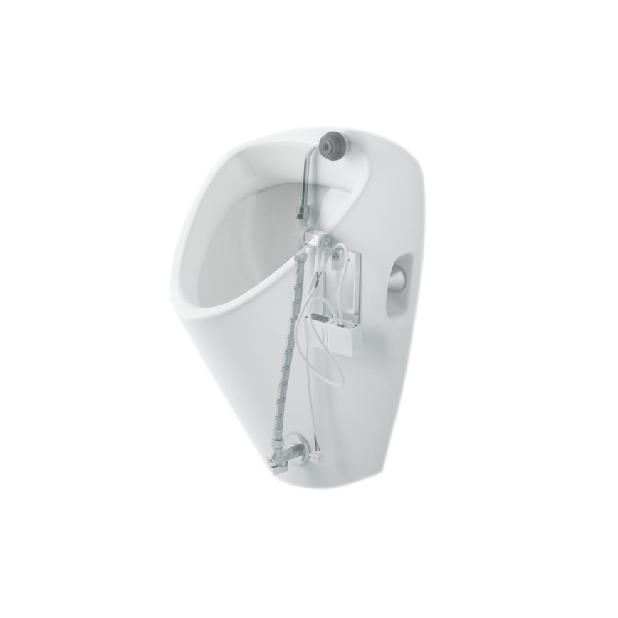 JIKA H8430700000001 - Urinoir GOLEM avec arrivée d'eau intérieure, évacuation arrière, céramique/blanc