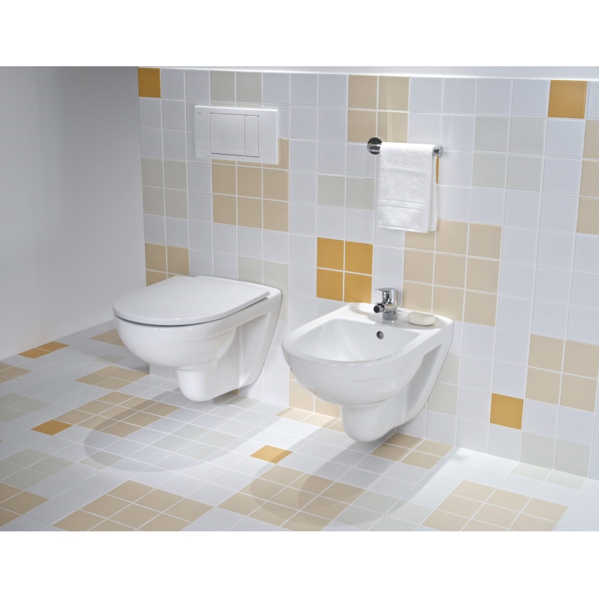 JIKA H8663800000001 - Hangend toilet LYRA keramiek/wit + SoftClose-toiletzitting LYRA duroplast/wit