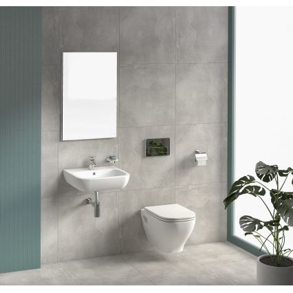 JIKA H8666160000001 - Wandcloset DEEP keramiek/wit + SoftClose WC-bril DEEP duroplast/wit