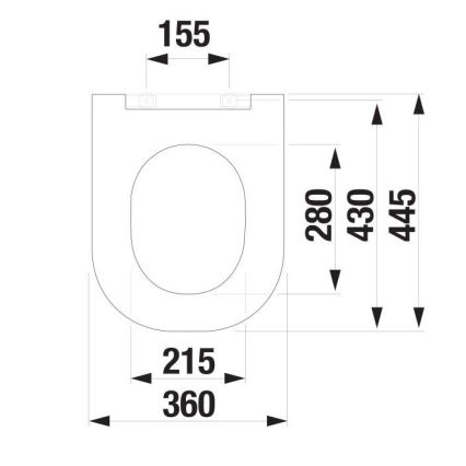 JIKA H8917160000631 - Toiletzitting SoftClose MIO duroplast/wit