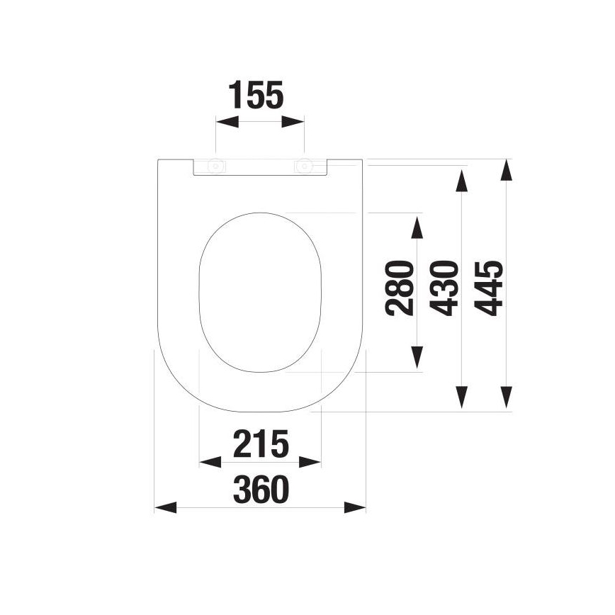 JIKA H8917160000631 - Toiletzitting SoftClose MIO duroplast/wit