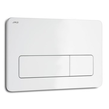 JIKA H8936620000001 - Bouton de chasse d'eau DUAL PRO blanc