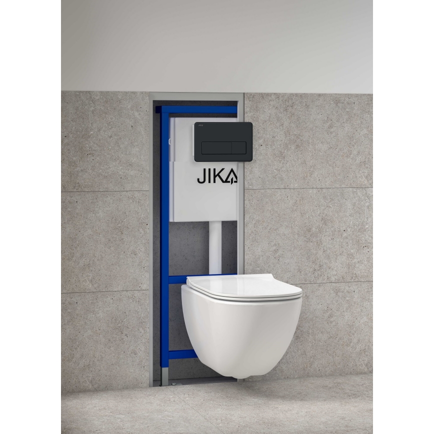 JIKA H8956520000001 - Module encastré pour WC suspendu avec préparation pour bidet