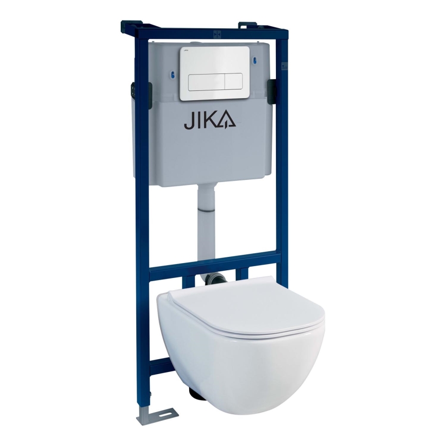 JIKA H8956520000001 - Module encastré pour WC suspendu avec préparation pour bidet