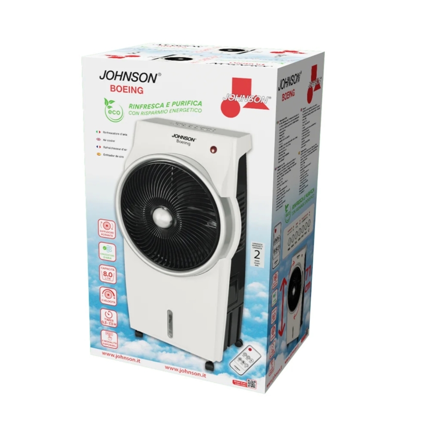 JOHNSON - Rafraîchisseur d'air BOEING 95W/230V équipé d'un purificateur d'air + télécommande