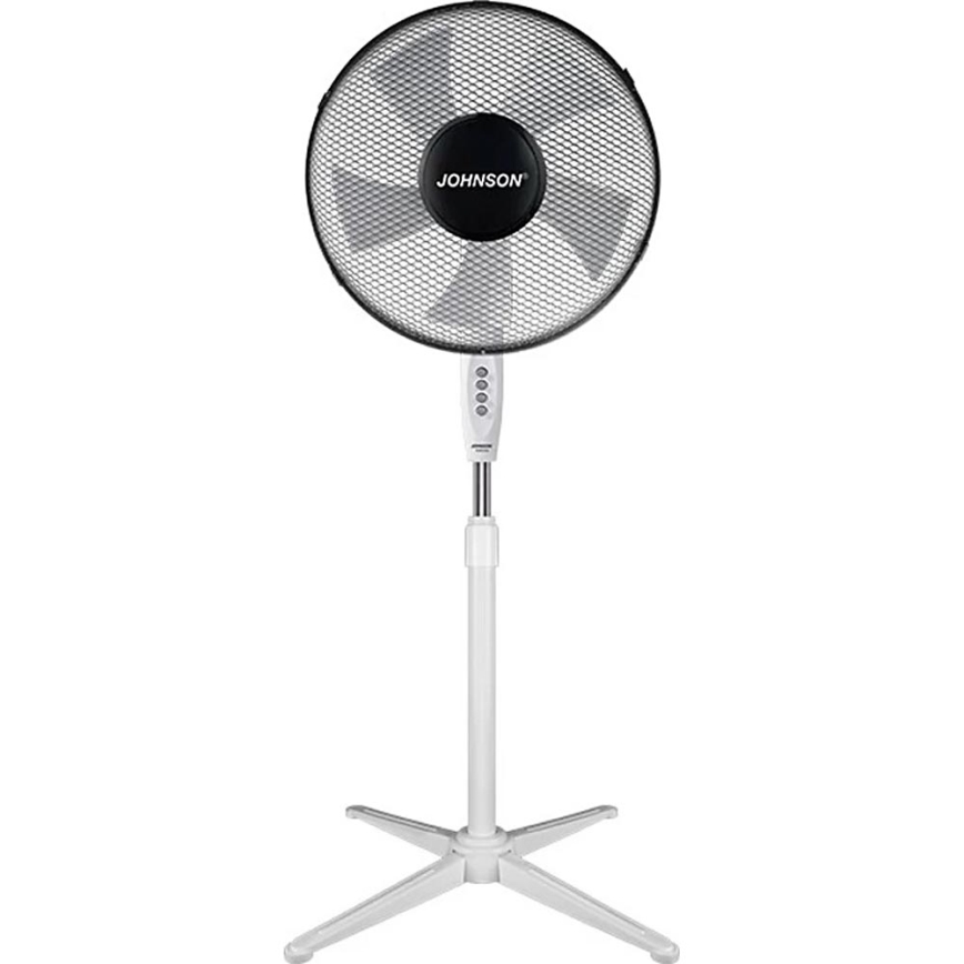 JOHNSON - Staande ventilator COLONNA 45W/230V Ø 40 cm zwart/wit