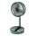 JOHNSON - Ventilateur de bureau rechargeable TORTUGA 5W/3,7V 1200 mAh Ø 16,5 cm vert