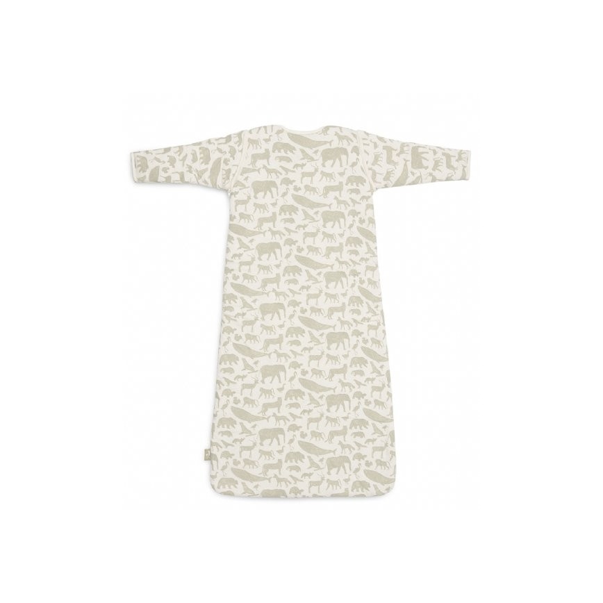 Jollein - Slaapzak 2in1 3-9 maanden 3 TOG Animals Olive Green