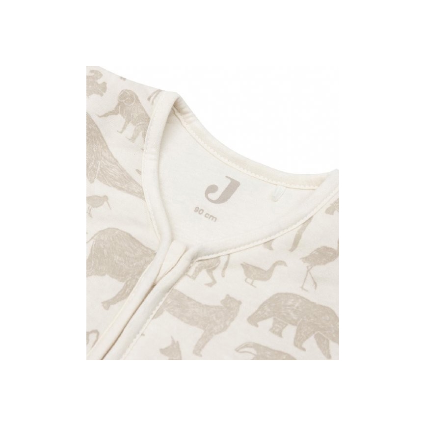Jollein - Slaapzak 2in1 6-18 maanden 3 TOG Animals Nougat