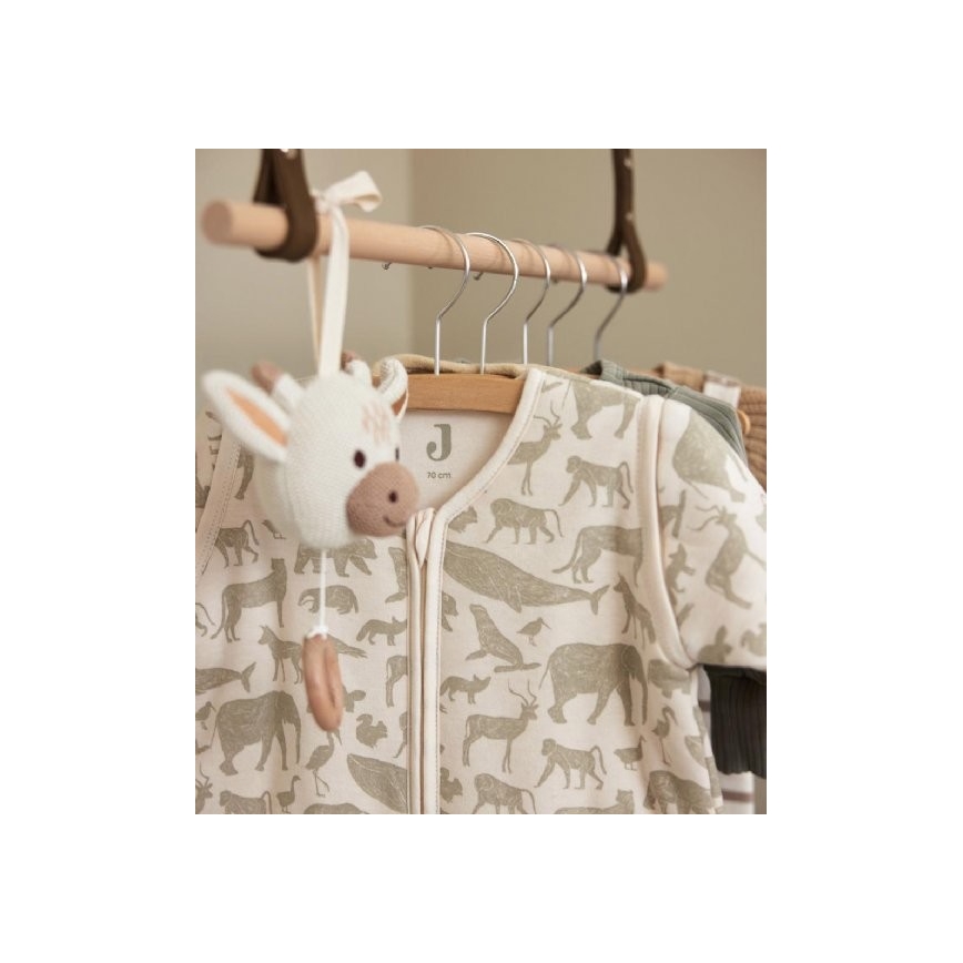 Jollein - Slaapzak 2in1 6-18 maanden 3 TOG Animals Olive Green
