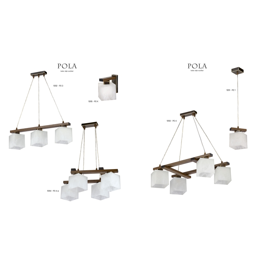 Jupiter 1094 - PO 4 p - Lustre suspension POLA 4xE27/60W/230V