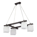 Jupiter 1098 - PO4 - Hanglamp met vaste pendel POLA 4xE27/60W/230V wenge