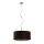 JUPITER 1118-AV1 - Suspension AVEO 1xE27/60W wenge Verre limpide