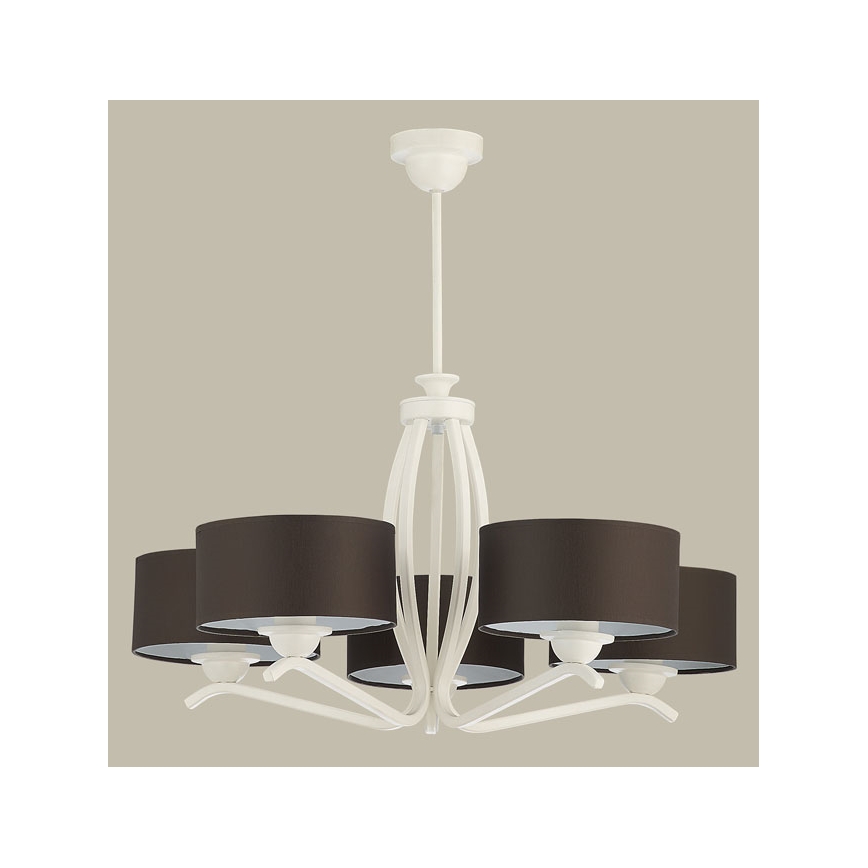 Jupiter 1192 - Hanglamp KASZMIR 5xE27/60W/230V