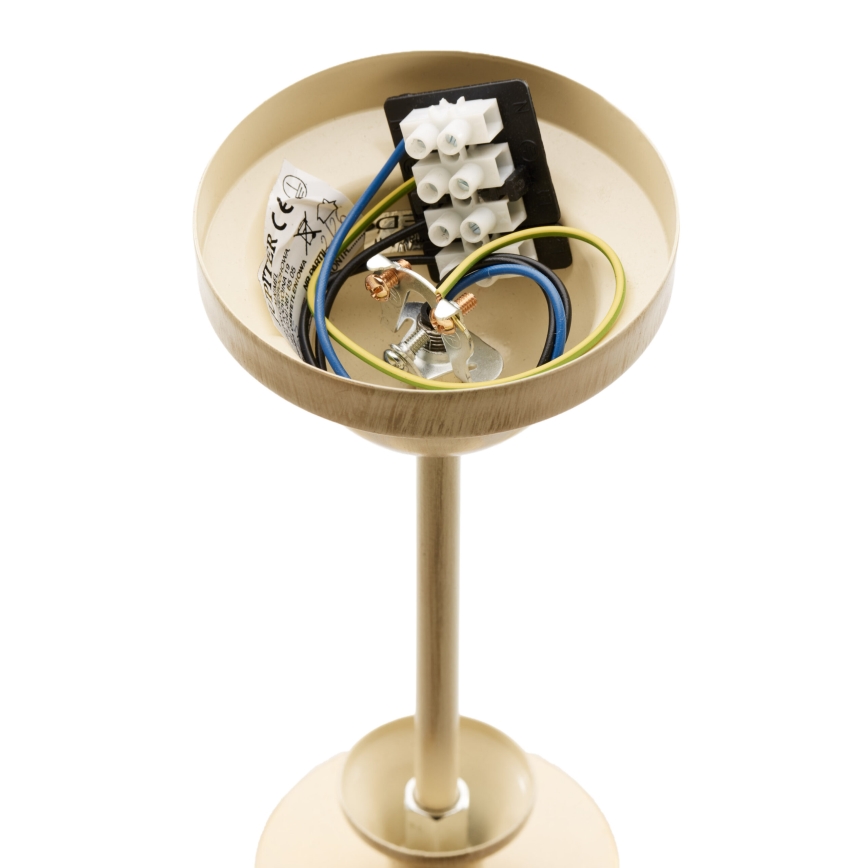 JUPITER 1274-KS3E - Hanglamp KASZMIR op stang 3xE27/60W