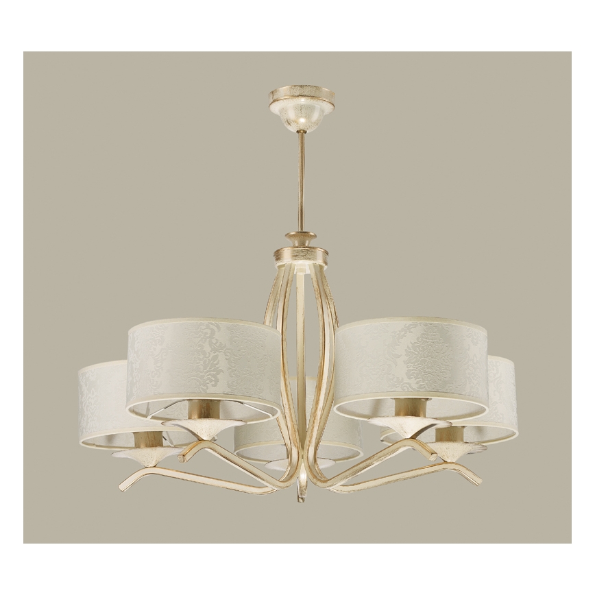 JUPITER 1275-KS5E - Hanglamp KASZMIR 5xE27/60W