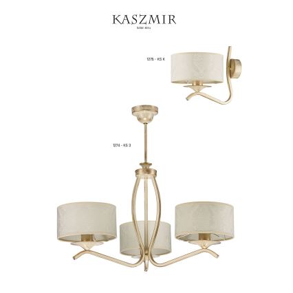 JUPITER 1276-KSKE - Wandlamp KASZMIR 1xE27/60W