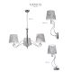JUPITER 1288-VS3 - Hanglamp VENUS 3xE27/60W