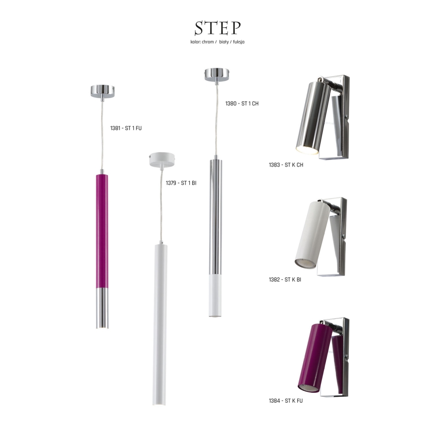 Jupiter 1382 - ST K BI - LED Wandlamp STEP LED/4,3W/230V