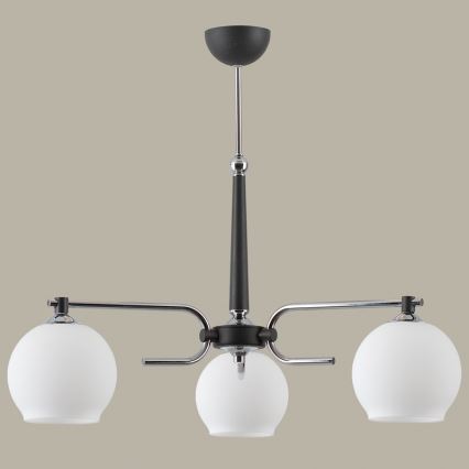 Jupiter 1401 - AX 3 G - Lustre avec tige AXEL 3xE27/60W/230V