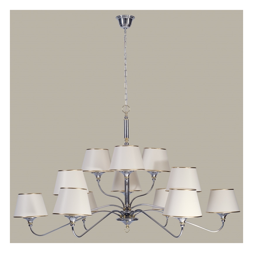 Jupiter 1411 - NESS NE 12 - Hanglamp aan ketting  12xE27/60W/230V