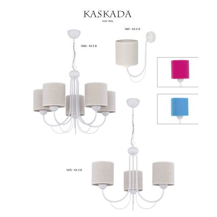 Jupiter 1479 - Hanglamp aan ketting KASKADA 3xE27/60W/230V