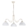 Jupiter 1486 - Hanglamp aan ketting SAGA 3xE27/60W/230V