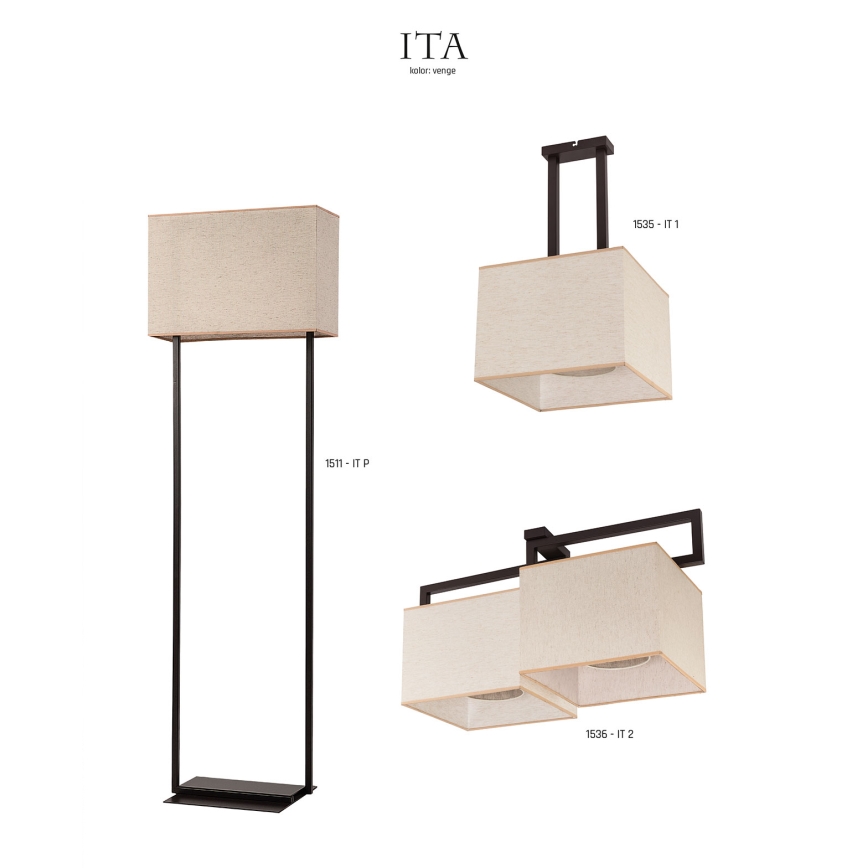 Jupiter 1536 - IT 2 VE - Plafondverlichting ITA 2xE27/60W