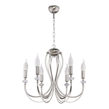 Jupiter 1616 - Hanglamp aan ketting MELODY 6xE14/40W/230V