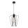 Jupiter 1641 - Suspension fil SAO 1xE27/60W/230V noire