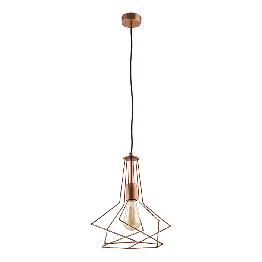 Jupiter 1656 - Hanglamp aan koord ORO 1xE27/60W/230V koper