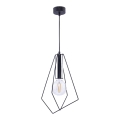Jupiter 1661 - Suspension filaire KAIR 1xE27/60W/230V noir/chrome brillant