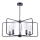 Jupiter 1694 - Hanglamp met vaste pendel CORDOBA 5x E27 / 60W / 230V