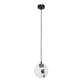 Jupiter 1713 - Suspension filaire ELFA 1xE14/40W/230V chrome brillant