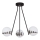 Jupiter 1714 - Hanglamp met vaste pendel ELFA 3xE14/40W/230V glanzend chroom