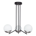 Jupiter 1723 - Suspension-barre SANTA 3xE14/40W/230V chrome brillant