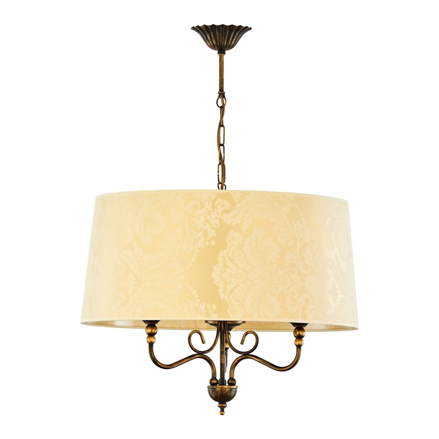 Jupiter 1749 - Hanglamp aan ketting SOFIA 3xE27/60W/230V