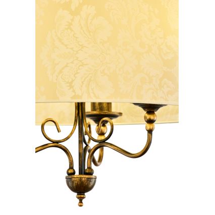 Jupiter 1749 - Hanglamp aan ketting SOFIA 3xE27/60W/230V