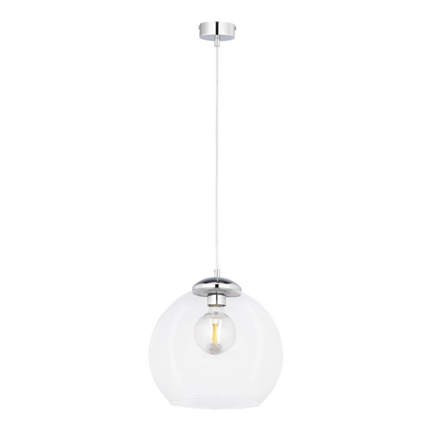 Jupiter 1783 - AS 1 - Hanglamp aan een koord ASTI 1xE27/60W/230V glanzend chroom