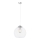 Jupiter 1783 - AS 1 - Hanglamp aan een koord ASTI 1xE27/60W/230V glanzend chroom