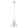 Jupiter 1786 - PT 1  - Hanglamp met vaste pendel PLATINO 1xE27/60W/230V zilver