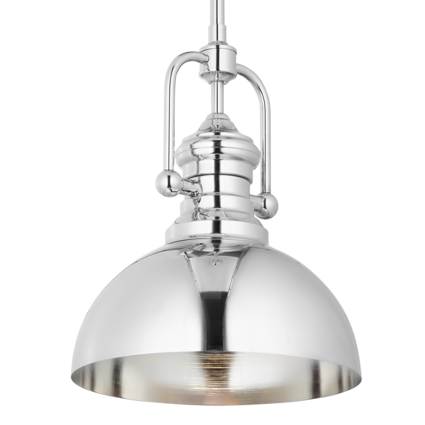 Jupiter 1786 - PT 1  - Hanglamp met vaste pendel PLATINO 1xE27/60W/230V zilver